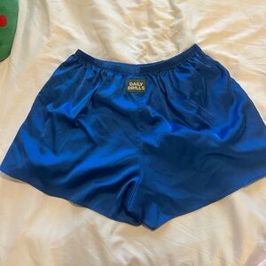 Daily Drills Women's Vibrant Blue Athletic Shorts